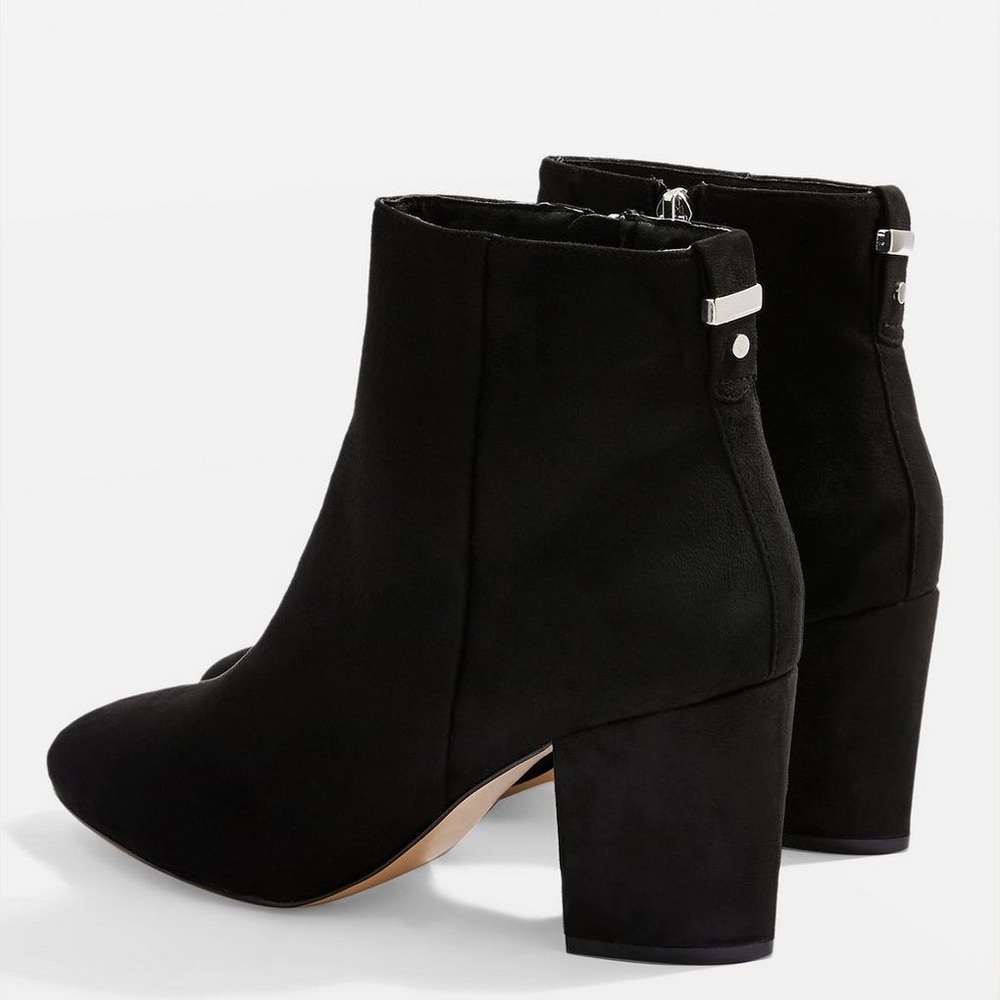 topshop black ankle boots